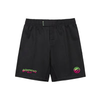 Shoyoroll Gradient Fitted Shorts (Green-Pink) • Black • XL • BRAND NEW