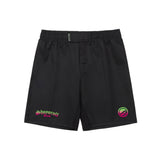 Shoyoroll Gradient Fitted Shorts (Green-Pink) • Black • XL • BRAND NEW