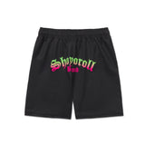 Shoyoroll Gradient Fitted Shorts (Green-Pink) • Black • XL • BRAND NEW