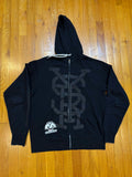 Shoyoroll Lightweight S Y R Zip-Up Hoodie • Black • Medium (M) • GENTLY USED