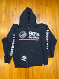 Shoyoroll In Guard We Trust 90's Jiu-Jitsu Zip-Up Hoodie • Black • Extra Large