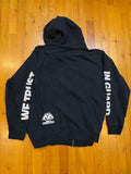 Shoyoroll In Guard We Trust 90's Jiu-Jitsu Zip-Up Hoodie • Black • Extra Large