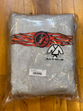 Shoyoroll Flames Hoodie • Heather Grey • Extra Large (XL) • BRAND NEW