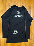 Shoyoroll x Defcon Rash Guard LS • Black • Medium (M) • GENTLY USED