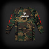 Shoyoroll x Defcon Rash Guard LS • Camo • Medium (M) • BRAND NEW