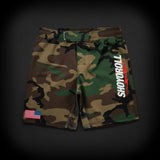 Shoyoroll x Defcon Fitted Shorts • Camo • Extra Large (XL) • BRAND NEW