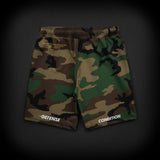 Shoyoroll x Defcon Fitted Shorts • Camo • Extra Large (XL) • BRAND NEW