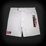 Shoyoroll x Defcon Fitted Shorts • White • Large (L) • BRAND NEW