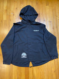 Albino and Preto Team 23 Hooded Parka Jacket • Black • Medium (M) • BRAND NEW