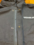 Albino and Preto Team 23 Hooded Parka Jacket • Black • Medium (M) • BRAND NEW