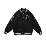 Albino and Preto 2022 Reserve Varsity Jacket • Black • Medium (M) • BRAND NEW