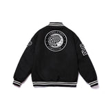 Albino and Preto 2022 Reserve Varsity Jacket • Black • Medium (M) • BRAND NEW