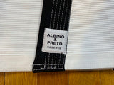 Albino and Preto Team 23 (Reserve Membership Gi) • White • A2L • BRAND NEW