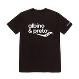 Albino and Preto A&P x Saucony Logo Tee • Black • Medium (M) • BRAND NEW