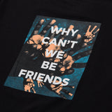 Albino and Preto A&P x WAR Mark Tee • Black • Medium (M) • BRAND NEW
