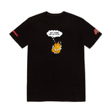 Albino and Preto Garfield Eat Sleep Jiu-Jitsu Tee • Black • Medium • BRAND NEW
