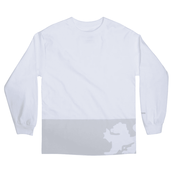 Shoyoroll 2016 Block Lion Long Sleeve Shirt • White • Medium (M) • BRAND NEW
