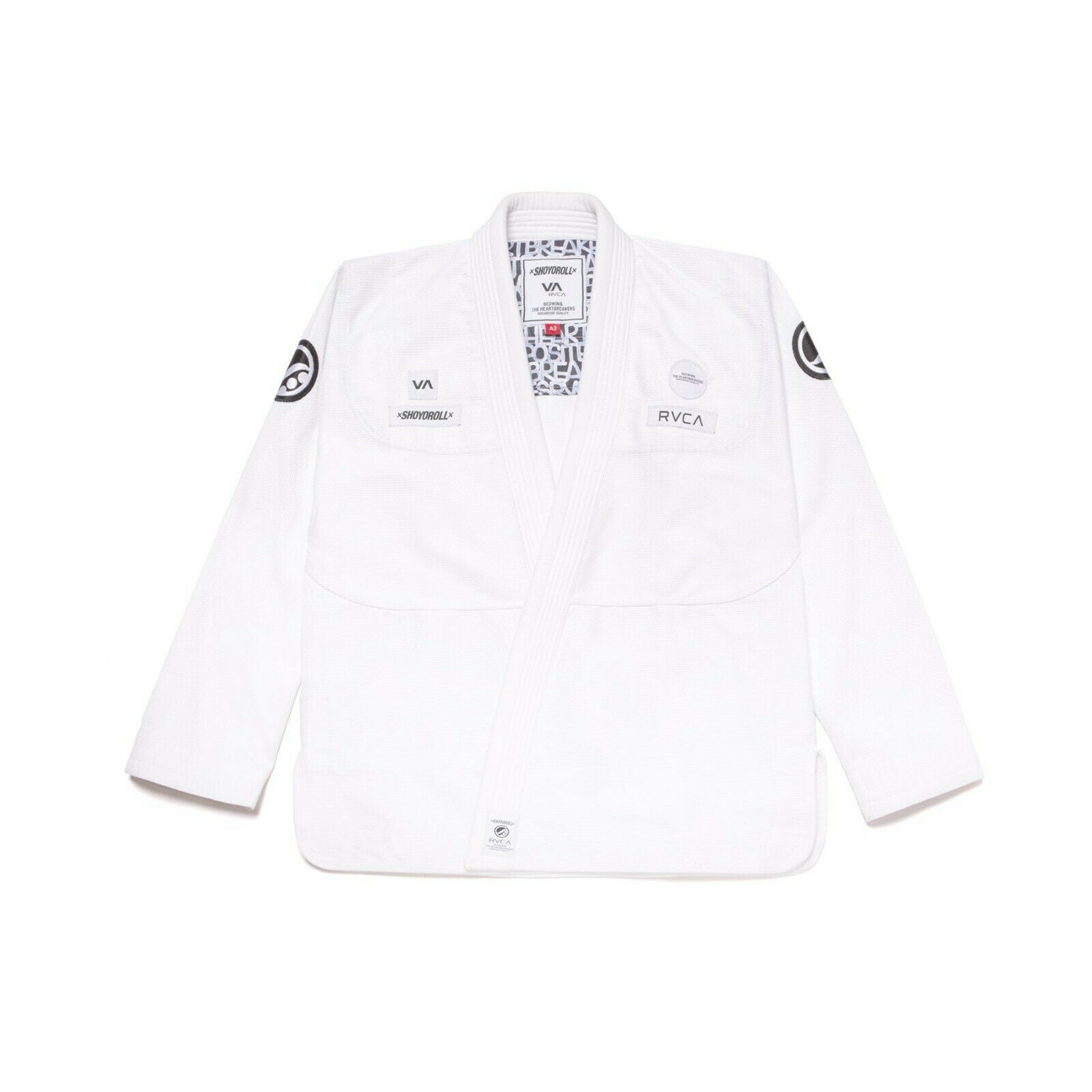 Shoyoroll Batch 115: RVCA x Bedwin/The Heartbreakers • White • A2 • BR –  BJJ Gi Seller