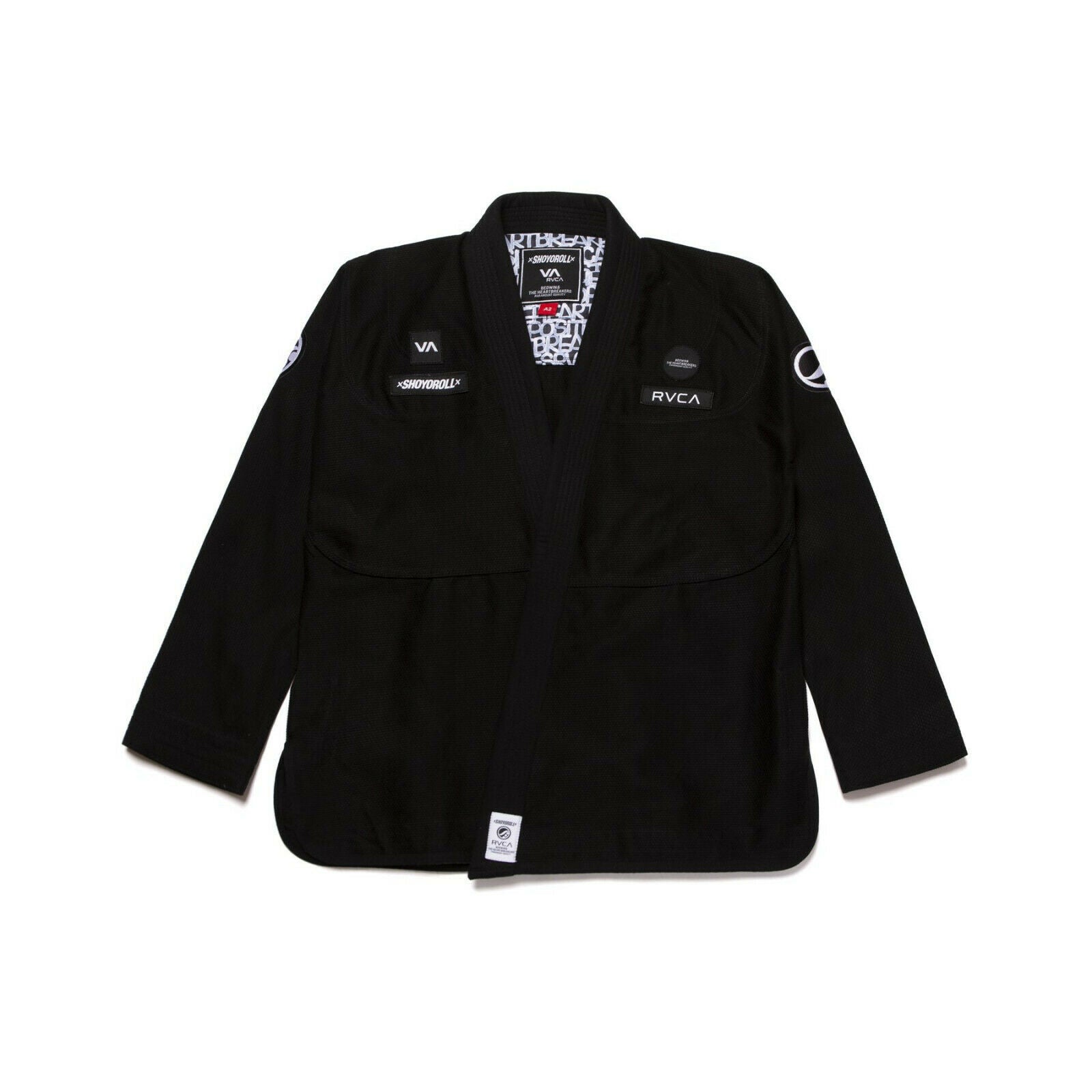 Shoyoroll Batch 115: RVCA x Bedwin/The Heartbreakers • Black • A1 • BR –  BJJ Gi Seller