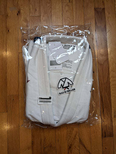 Shoyoroll Batch 107 Umit Benan V1 • White/Maroon • A1L • BRAND NEW – BJJ Gi  Seller