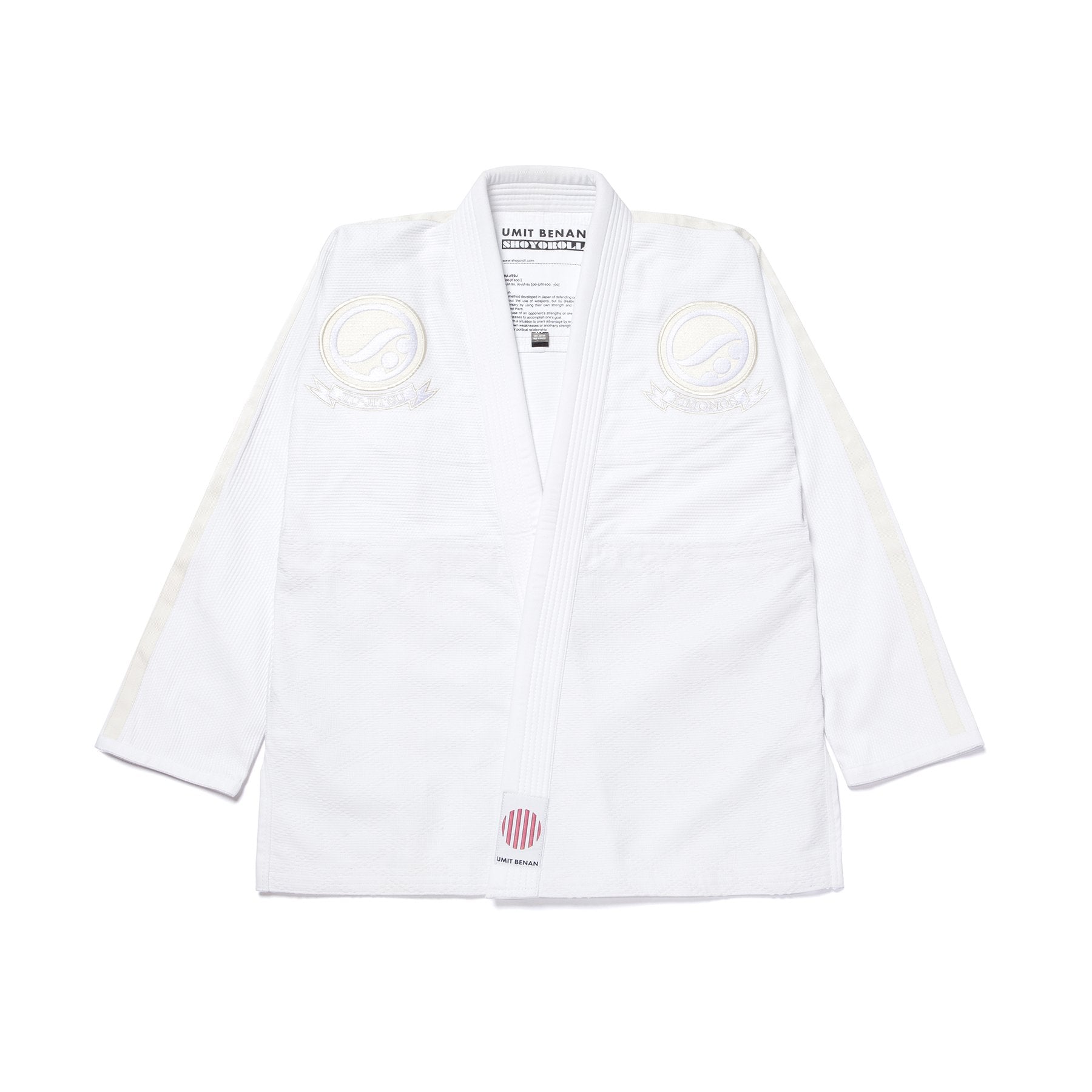 Shoyoroll Batch 107 Umit Benan V1 • White/Beige • A1L • BRAND NEW – BJJ Gi  Seller