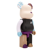 Albino and Preto Medicom Bearbrick Figures 400%/100% • BRAND NEW