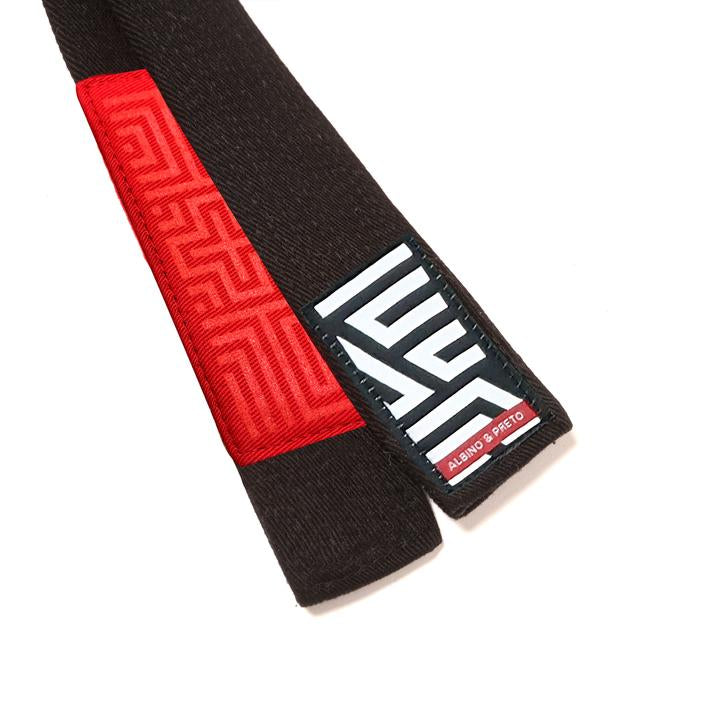 Albino and Preto Classic Herringbone Belt • Black • A1 • BRAND NEW 