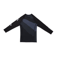 Albino and Preto Locals Scene Rash Guard LS  Tonal • Black • Medium • BRAND NEW