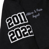 Albino and Preto 2022 Reserve Varsity Jacket • Black • Medium (M) • BRAND NEW