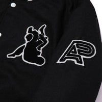 Albino and Preto 2022 Reserve Varsity Jacket • Black • Medium (M) • BRAND NEW