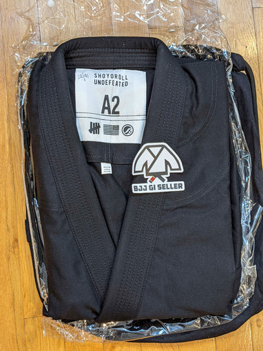 Shoyoroll Batch 31 UNDEFEATED • Black • A2 • BRAND NEW – BJJ Gi Seller