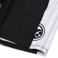 Shoyoroll Blocked Out Training Fitted Shorts • Black/White • XL • BRAND NEW