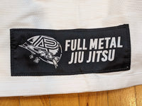 Albino and Preto A&P x Full Metal Jiu Jitsu • White • A2 • BRAND NEW