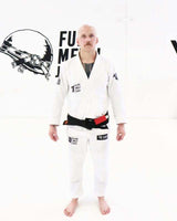 Albino and Preto A&P x Full Metal Jiu Jitsu • White • A2 • BRAND NEW