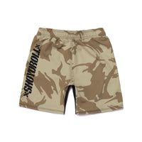 Shoyoroll Training Fitted Shorts (BF20) • Tan Camo • Extra Large • BRAND NEW