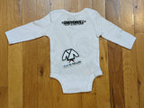 Shoyoroll x A&P Long-Sleeve Baby Onesie 3-6 Months • White • BARELY USED