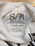 Shoyoroll x A&P Short-Sleeve Baby Onesie 6-12 Months • White • BARELY USED