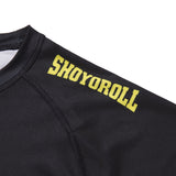 Shoyoroll Federation V2 Training Rash Guard LS • Black • Medium (M) • BRAND NEW