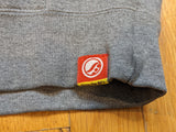 Shoyoroll Old School Zip-Up Hoodie with Heatstamps • Grey • Medium • BRAND NEW