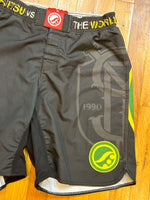 Shoyoroll OG Shorts (Yellow/Green) • Black/Green • Medium (M) • GENTLY USED