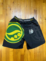 Shoyoroll OG Shorts (Yellow/Green) • Black/Green • Medium (M) • GENTLY USED