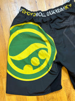 Shoyoroll OG Shorts (Yellow/Green) • Black/Green • Medium (M) • GENTLY USED