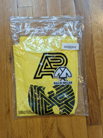 Albino and Preto Wu-Tang Mark Tee • Yellow • Extra Large (XL) • BRAND NEW