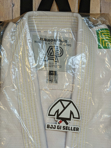 Albino and Preto Series 2 Brazil • White • A1L • BRAND NEW – BJJ 
