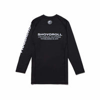 Shoyoroll SYR V1 Rash Guard LS • Black • Medium (M) • BRAND NEW