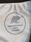 Albino and Preto B87 MC Rash Guard LS • Black • Extra Large (XL) • BARELY USED