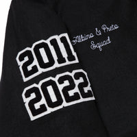 Albino and Preto 2022 Reserve Membership Varsity Jacket • Black • XL • BRAND NEW