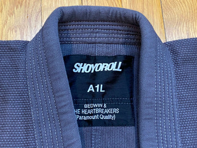 Shoyoroll Batch 98 Bedwin • Charcoal • A1L • BARELY USED – BJJ Gi 