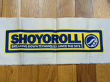Shoyoroll Golden State Patch • Blue/Yellow • BRAND NEW