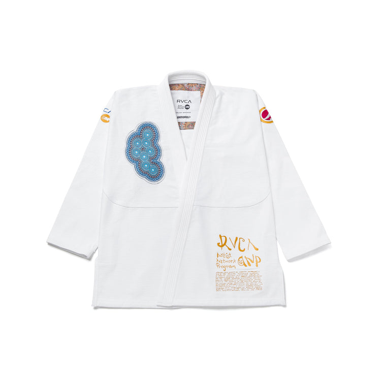 Shoyoroll Batch 134 RVCA x Kelsey Brookes • White • 2L/A2L • BRAND NEW –  BJJ Gi Seller